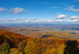 Őszi panoráma a Kékestetőről