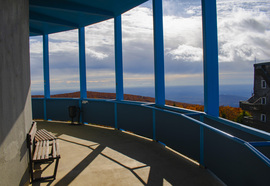 Őszi panoráma a Kékestetőről