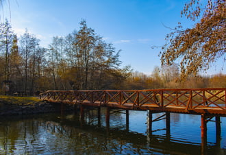 Első tavaszias napon Sástón