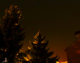 Utolsó fények az éjszakában