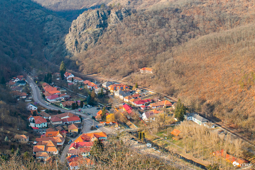 Szarvaskő madártávlatból