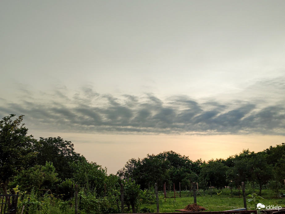 Kelvin Helmholtz felhők Perkátáról