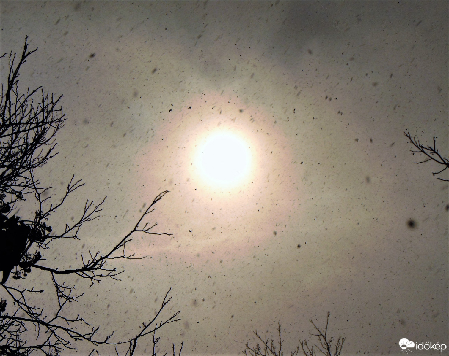 Süt a nap szakad a hó