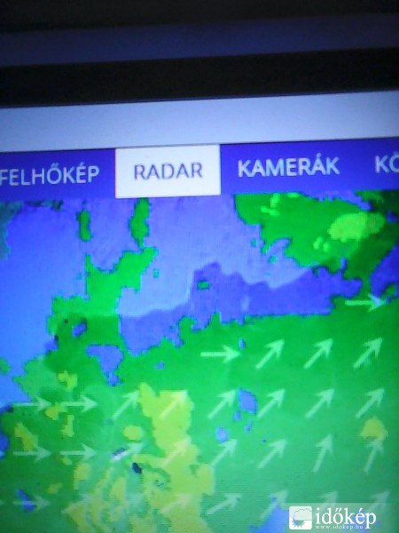 Időjárási grafikonok, térképek