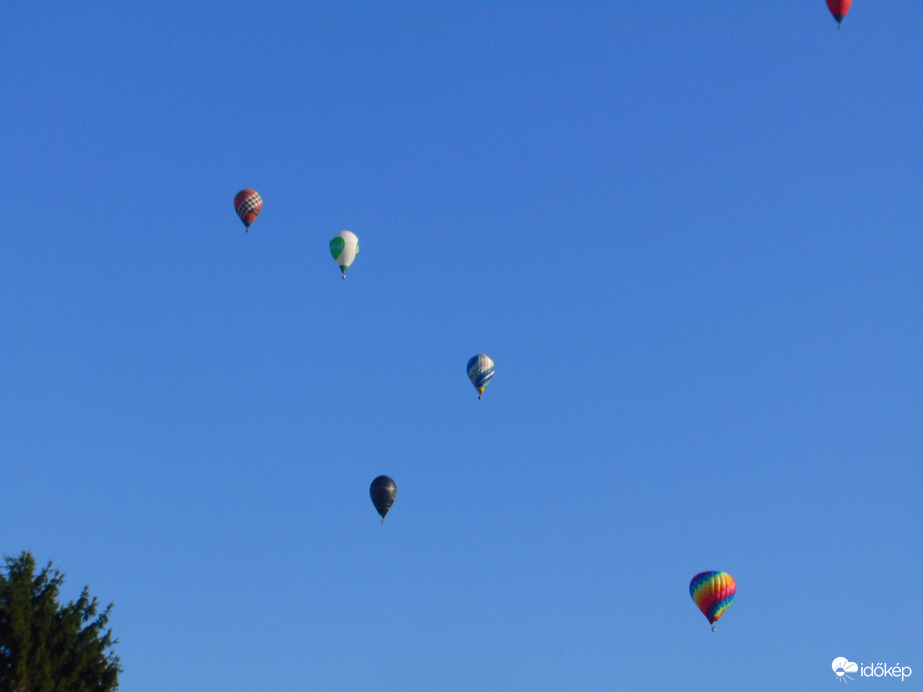 Ballonok Kaposvár környékén...