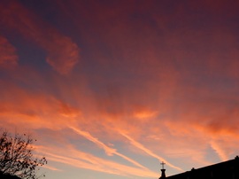 Pirkadati színek a magasban