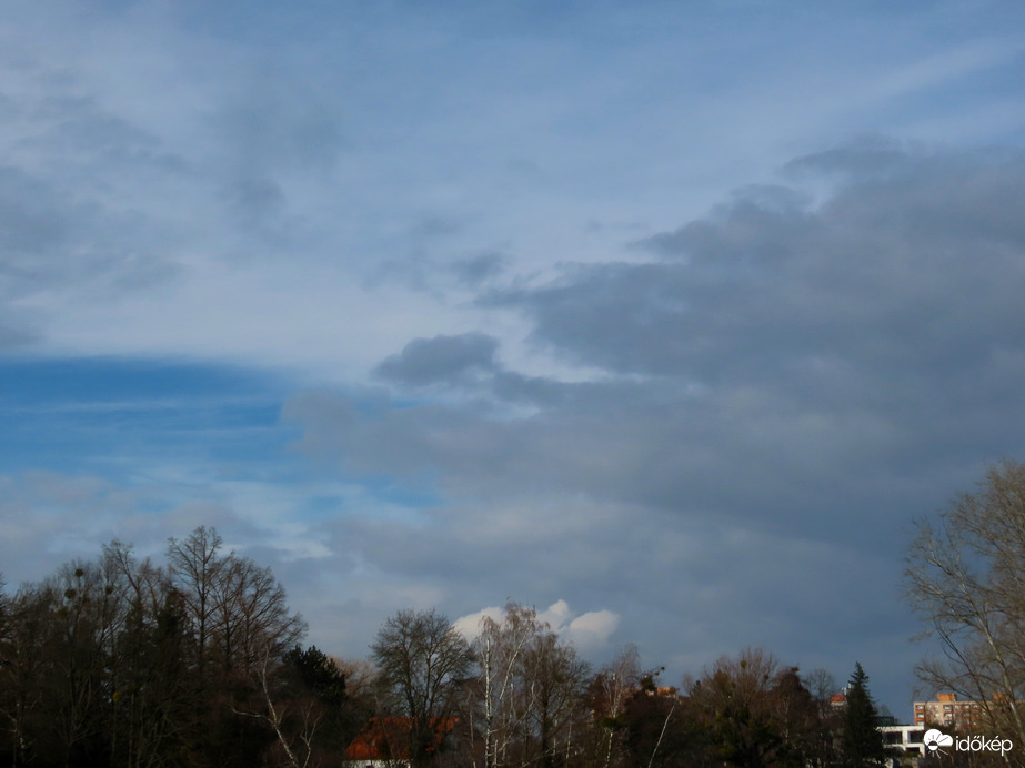 Felhős-napos délután