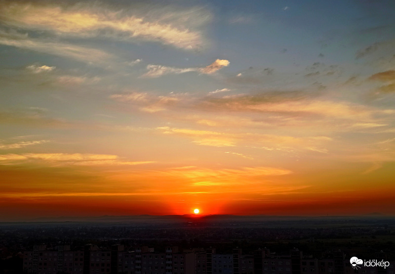 A Fogyó Hold, és mai napkelte Miskolcon? 