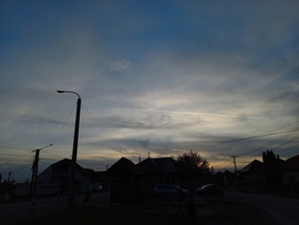 Rövid Kelvin-Helmholtz felhő repülővel 