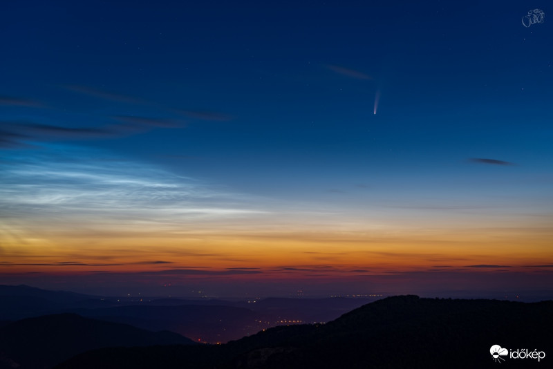 Neowise üstökös Dobogókőről