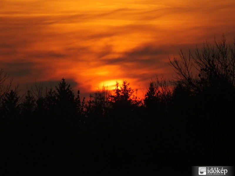 Gyomaendrődi naplemente