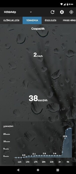 Észlelési fényképek