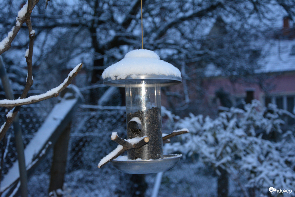 Hóra ébredtünk karácsony első napján 12.25.