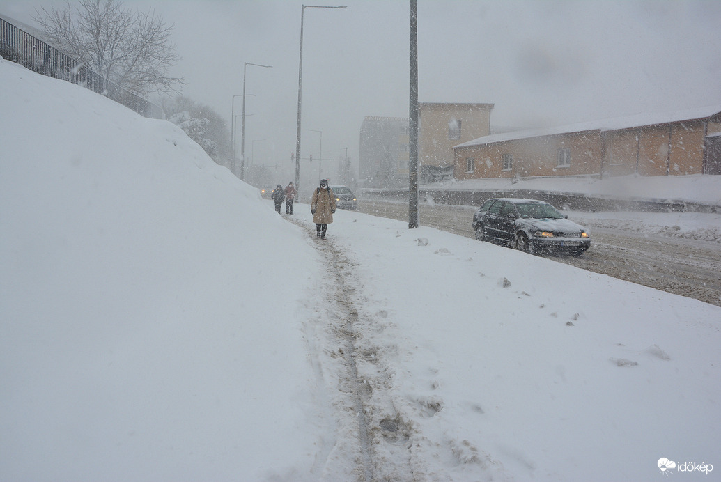 Nehéz a közlekedés