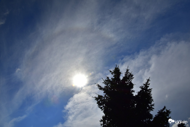 Jelenleg Szombathely felett