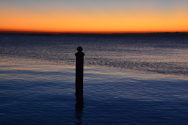 Naplemente utáni pillanatok a Garda-tónál 12.13.