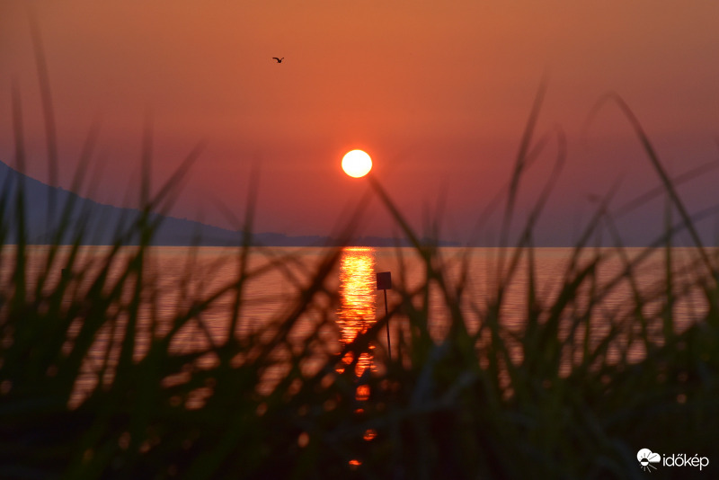 Gyönyörű napkelte Balatongyörökön 08.15.