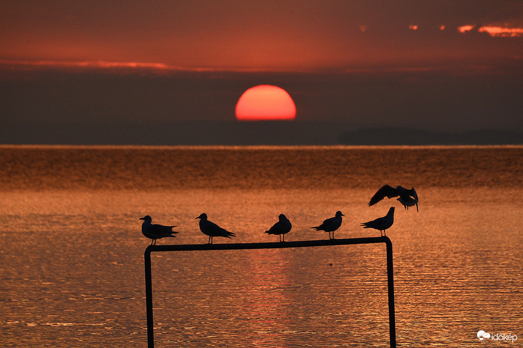 Gyönyörű napkelte Györökön 09.07.