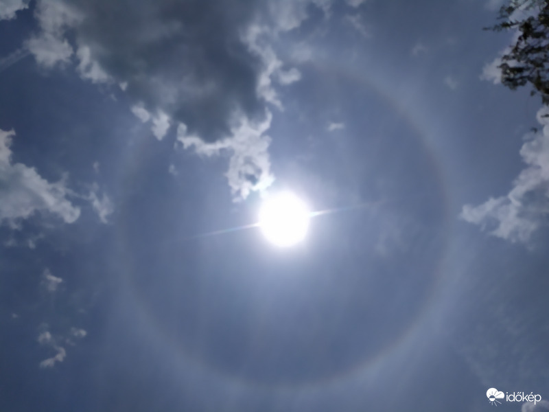 Naphaló jelenleg Vonyarcvashegy felett