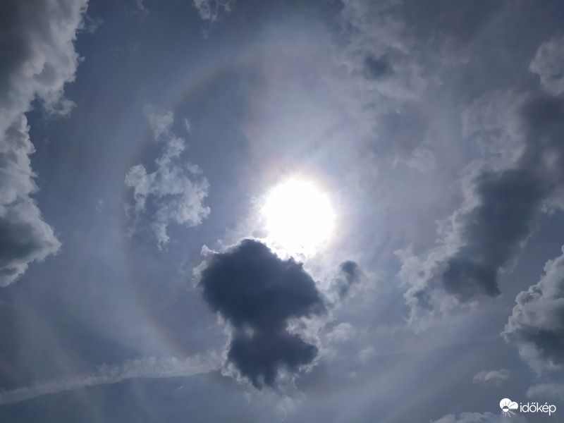 Naphaló jelenleg Vonyarcvashegy felett