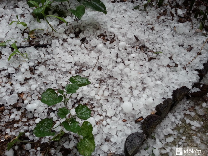 Újabb jégeső Rákoskerten