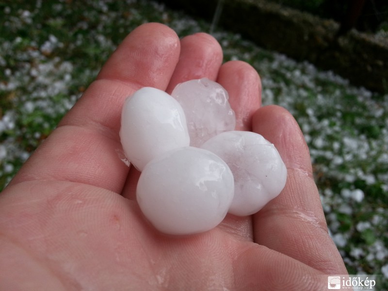 Újabb jégeső Rákoskerten