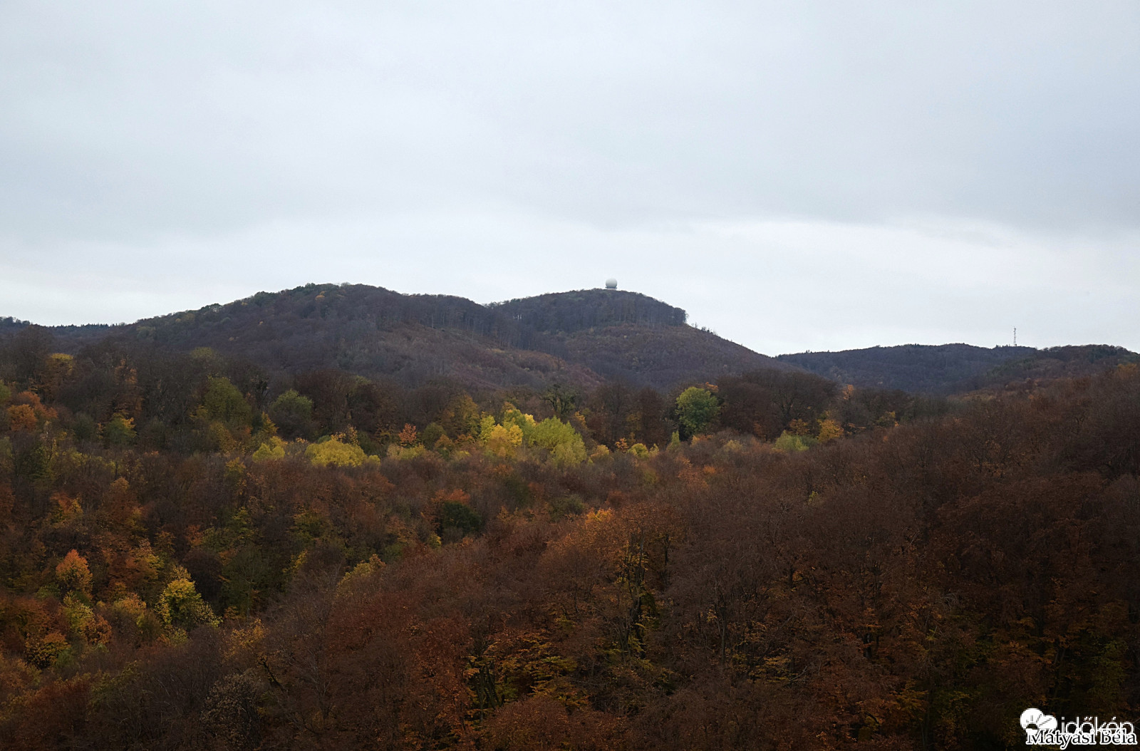 Kilátás köpűs kőről.