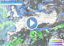Időjárási grafikonok, térképek