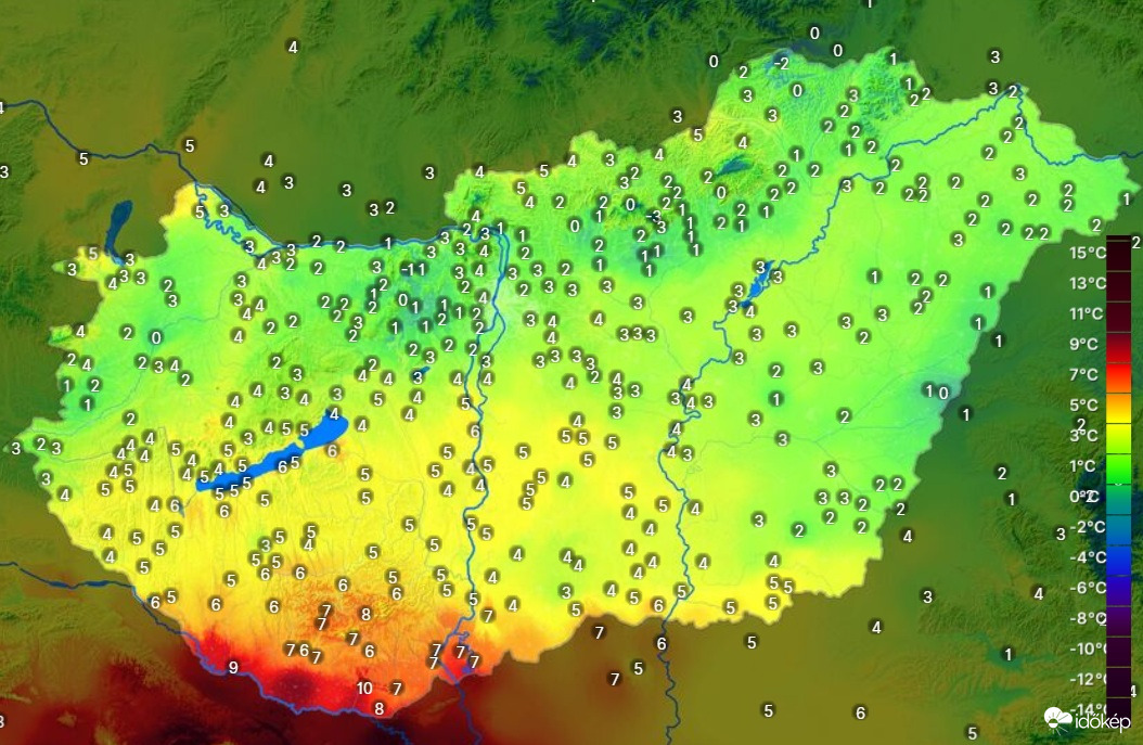 Hőtérképünk 2026. január 2-án 14:30-kor