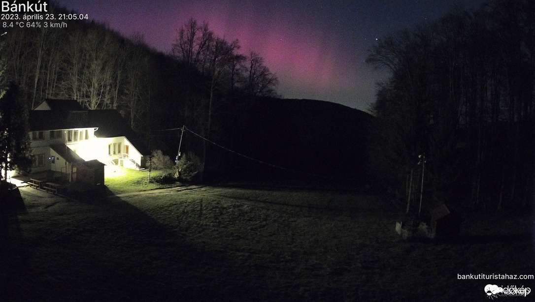 Bánkút - sarki fény