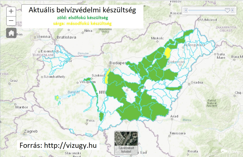 Aktuális belvízhelyzet