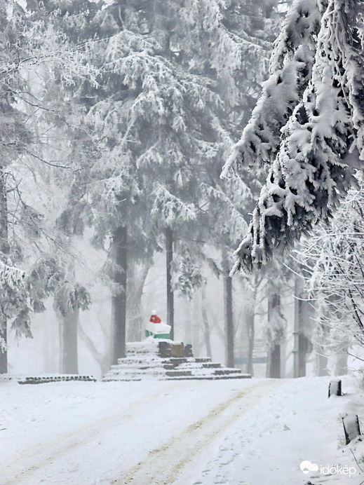 Kékestető hétfő délután