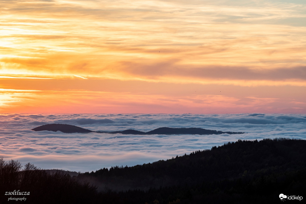 Ködpaplan Galya-tetőről