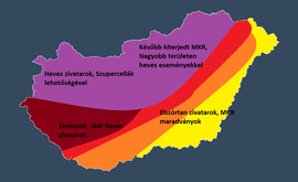 Szerdán újabb heves események