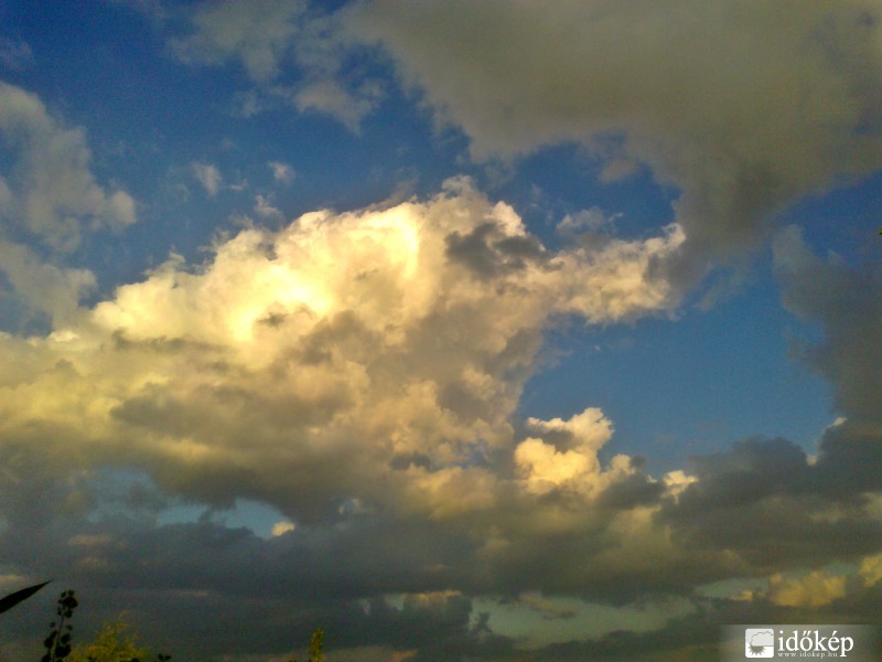 az esti vihar elvonulóban...