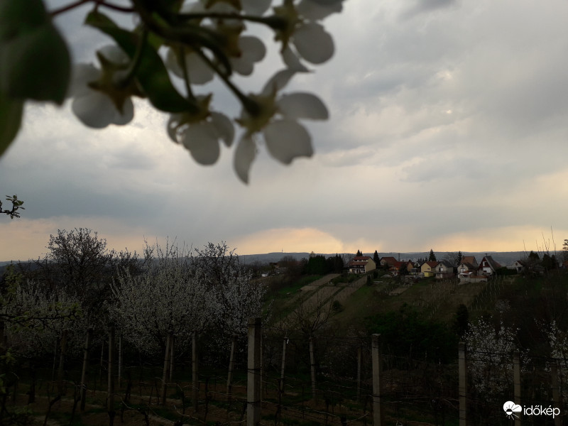 Zivatar Zalaegerszeg határában