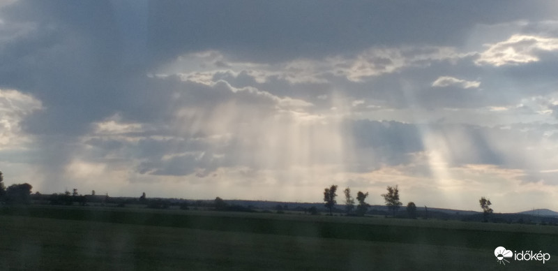 Záporok és sugarak