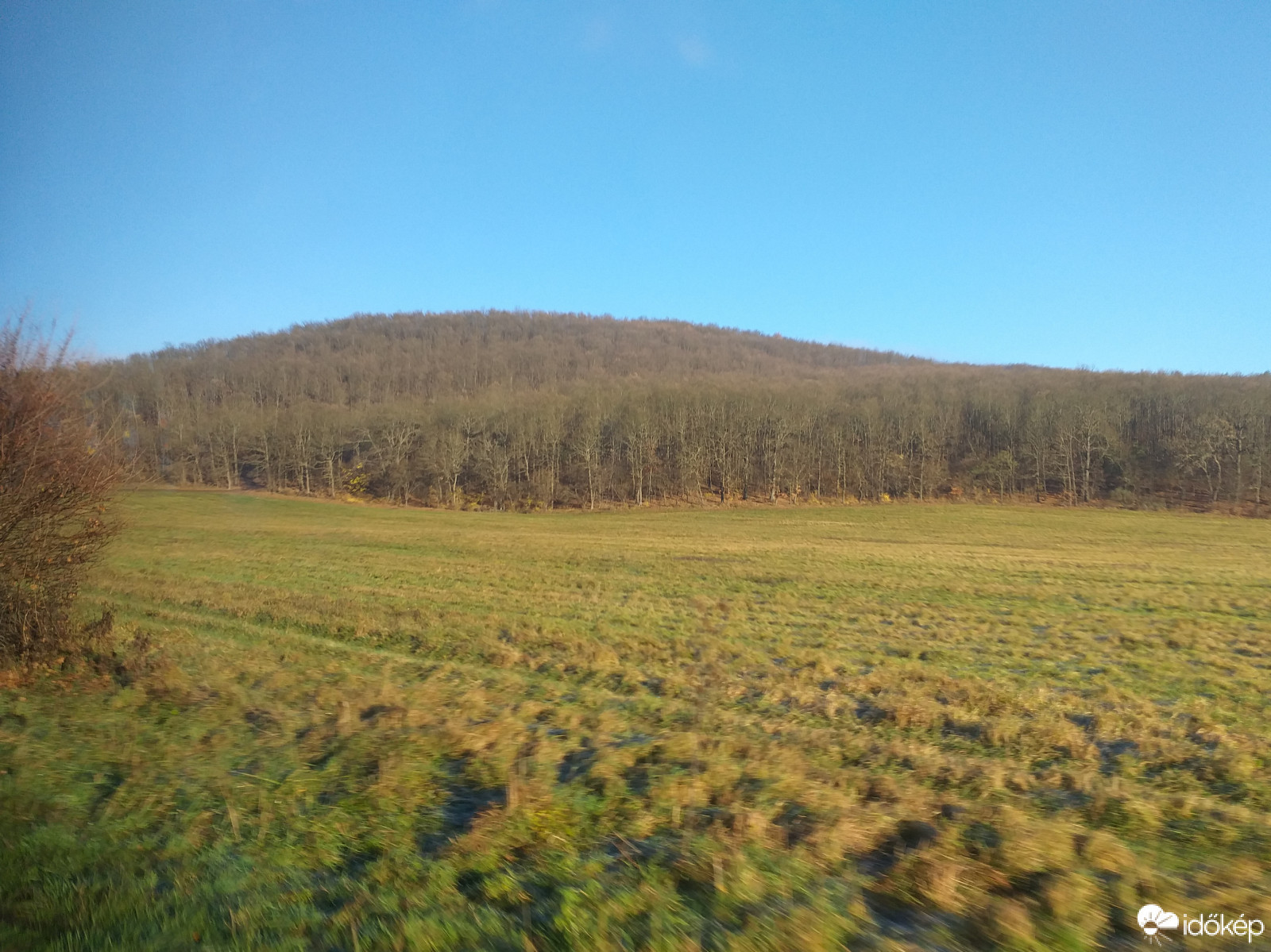 A dombok napos oldalán :)