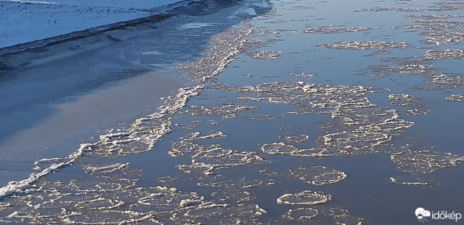 Jégtábláķ a Tarnán