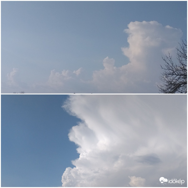 Zivatarfelhő születőben 