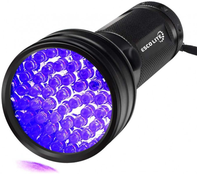 Olcsó UV-zseblámpa