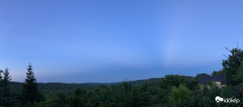 Antikrepu a DK-i égbolton - panorámaképen