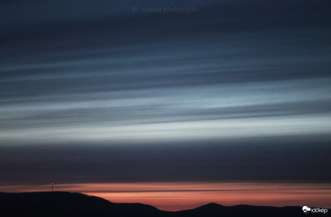 Érdekes naplemente ☺️