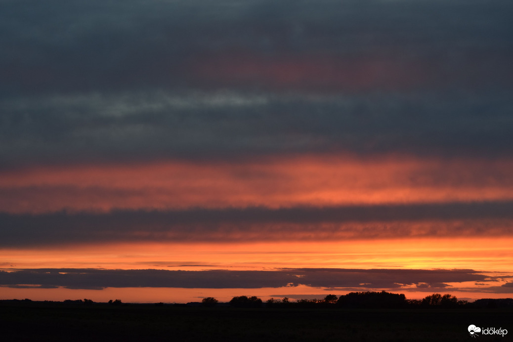 Napnyugta utáni színek Dévaványán 6