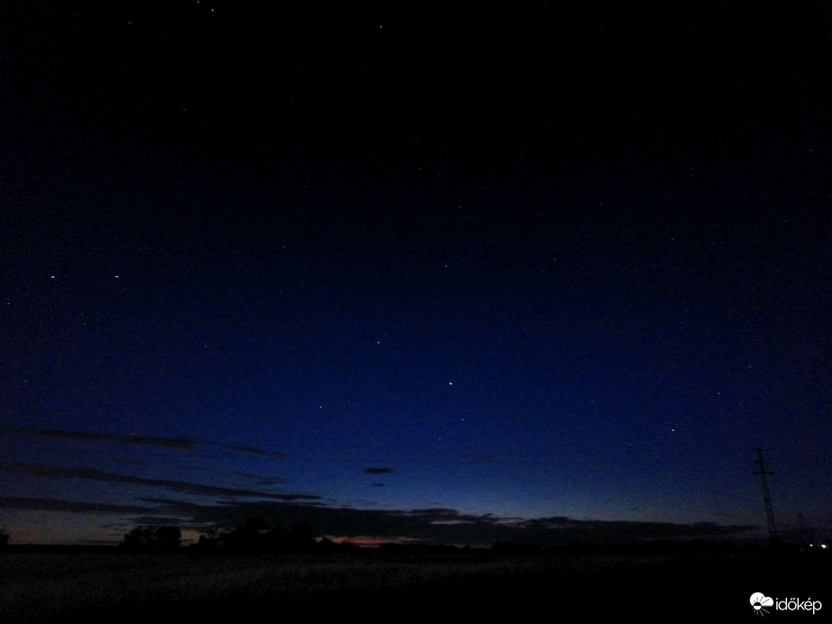 Csillagos égbolt Dévaványán 2