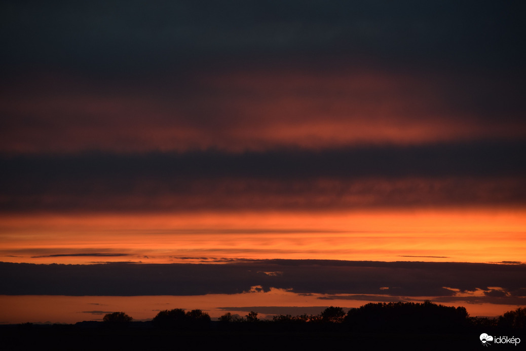 Napnyugta utáni színek Dévaványán 7