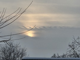 Kelvin-Helmholtz felhők 