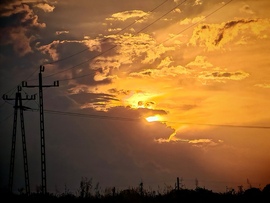 Pazar égbolt. 
