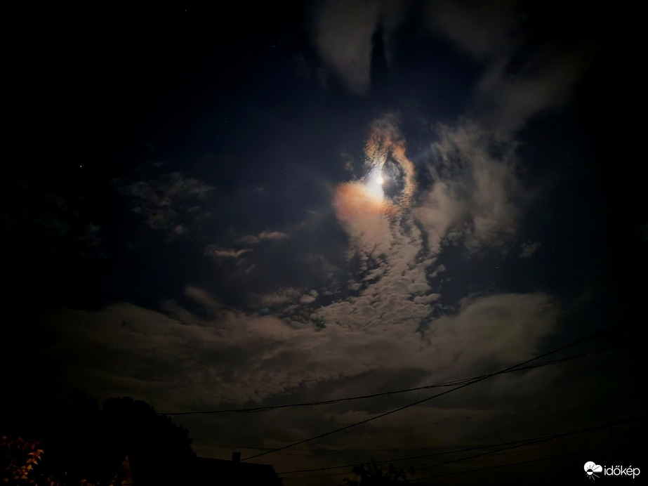 Csodás éjszakai égbolt. 