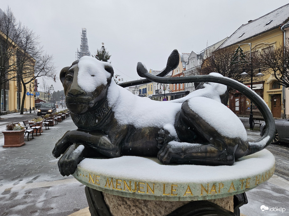 Kőszegen jár a tél